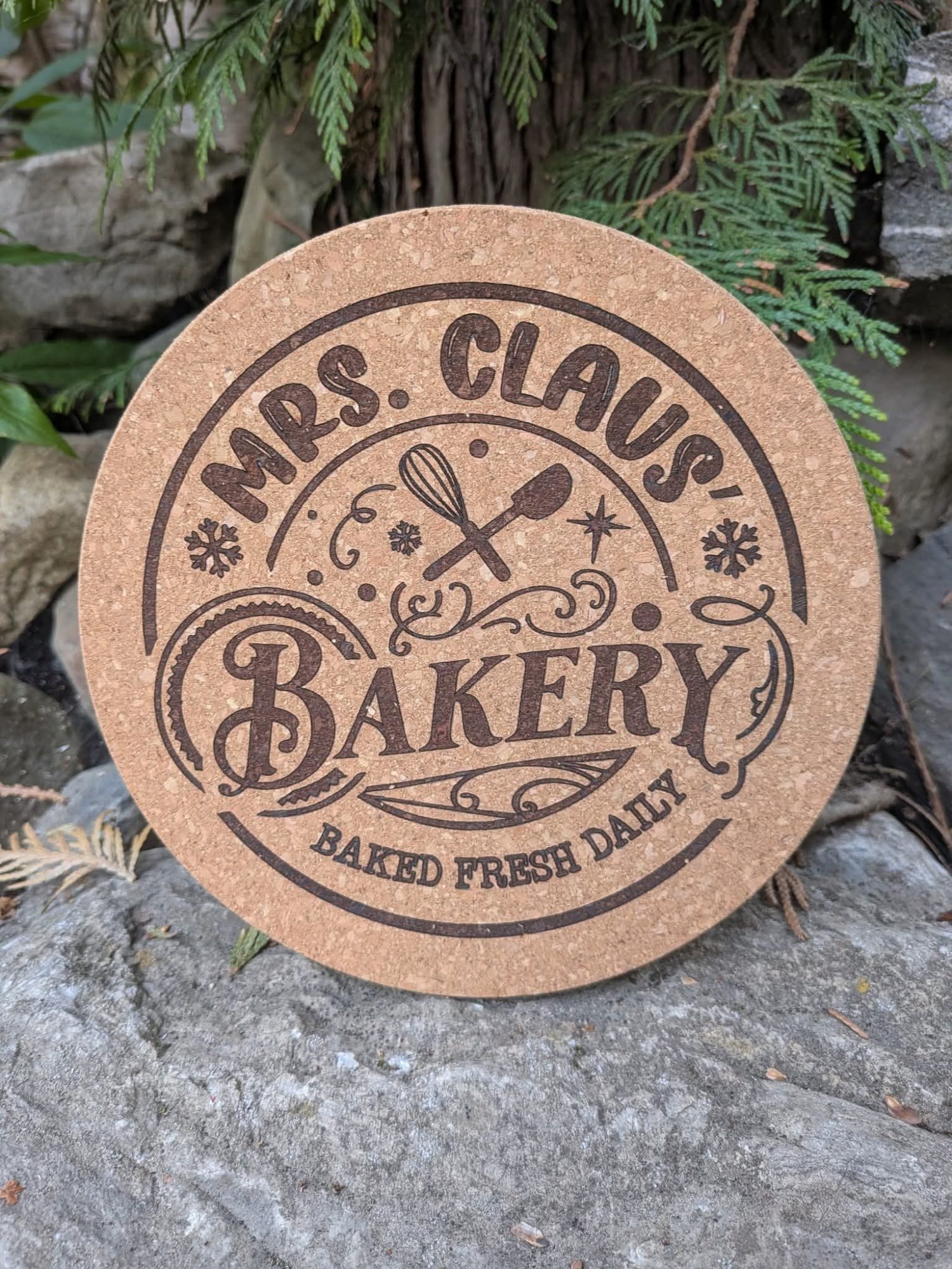 Mrs. Claus' Bakery Trivet