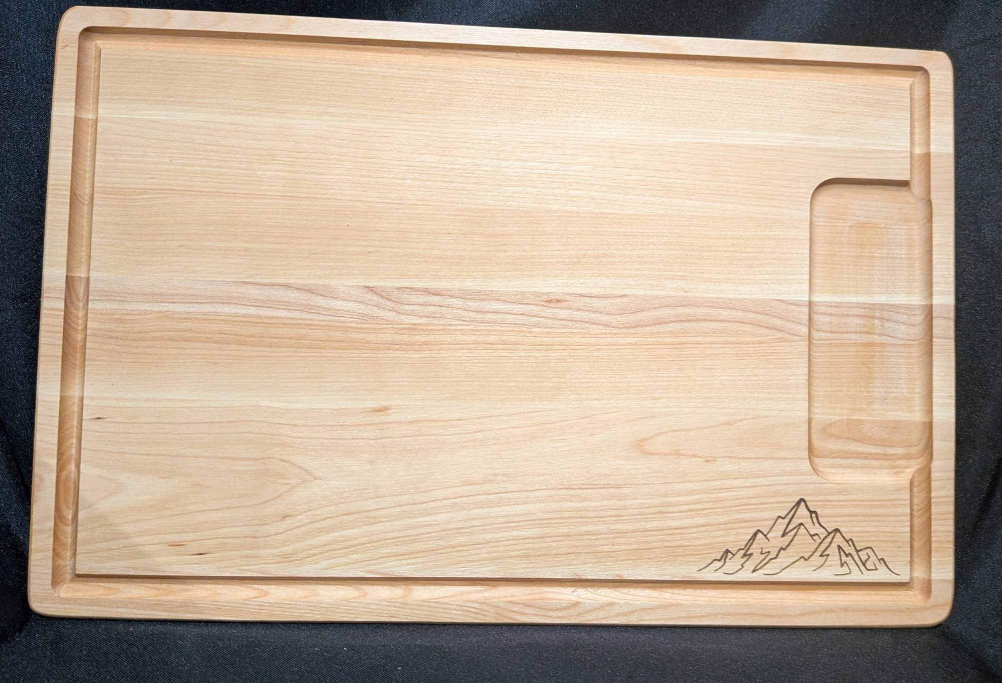 Elegant Mountain Engraved Cutting Board